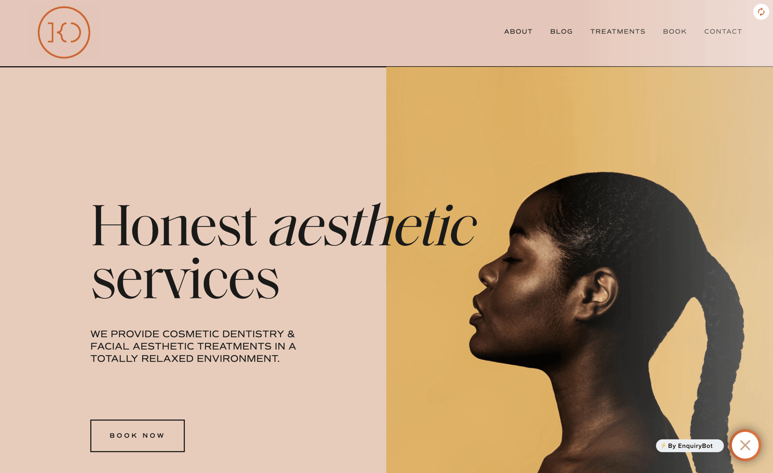 create a website image